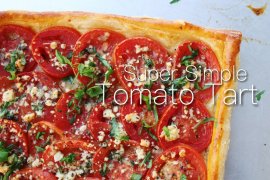Super Simple Tomato Tart