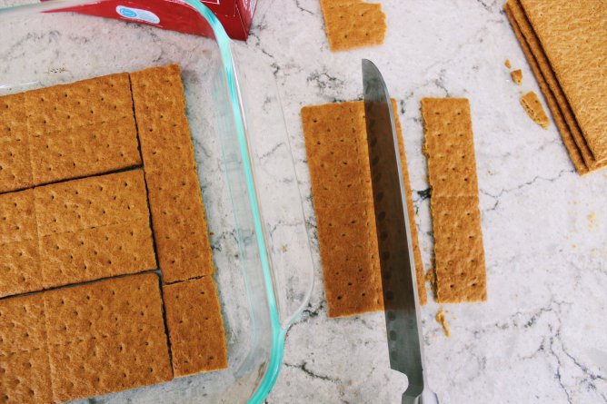 No bake refrigerate birthday cake