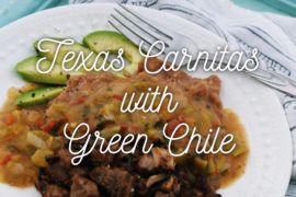 Texas Carnitas with Green Chile