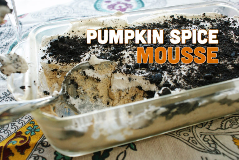 Pumpkin Spice Mousse